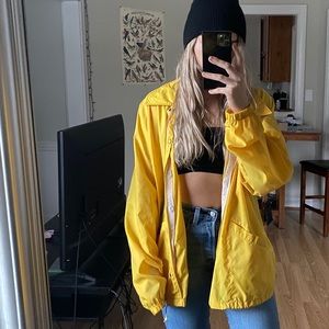 Oversized vintage windbreaker